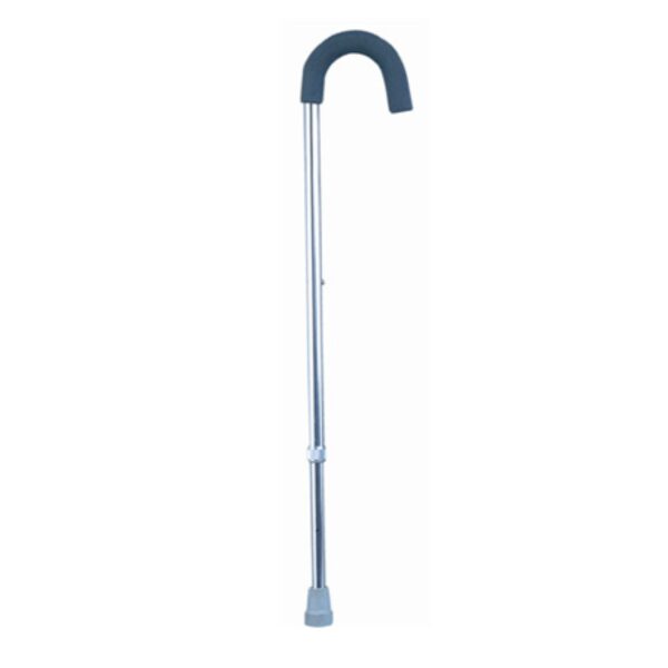 Push Button Aluminum Cane