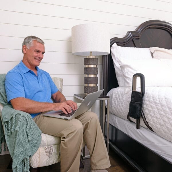 Stander PT Bedcane used in a bed